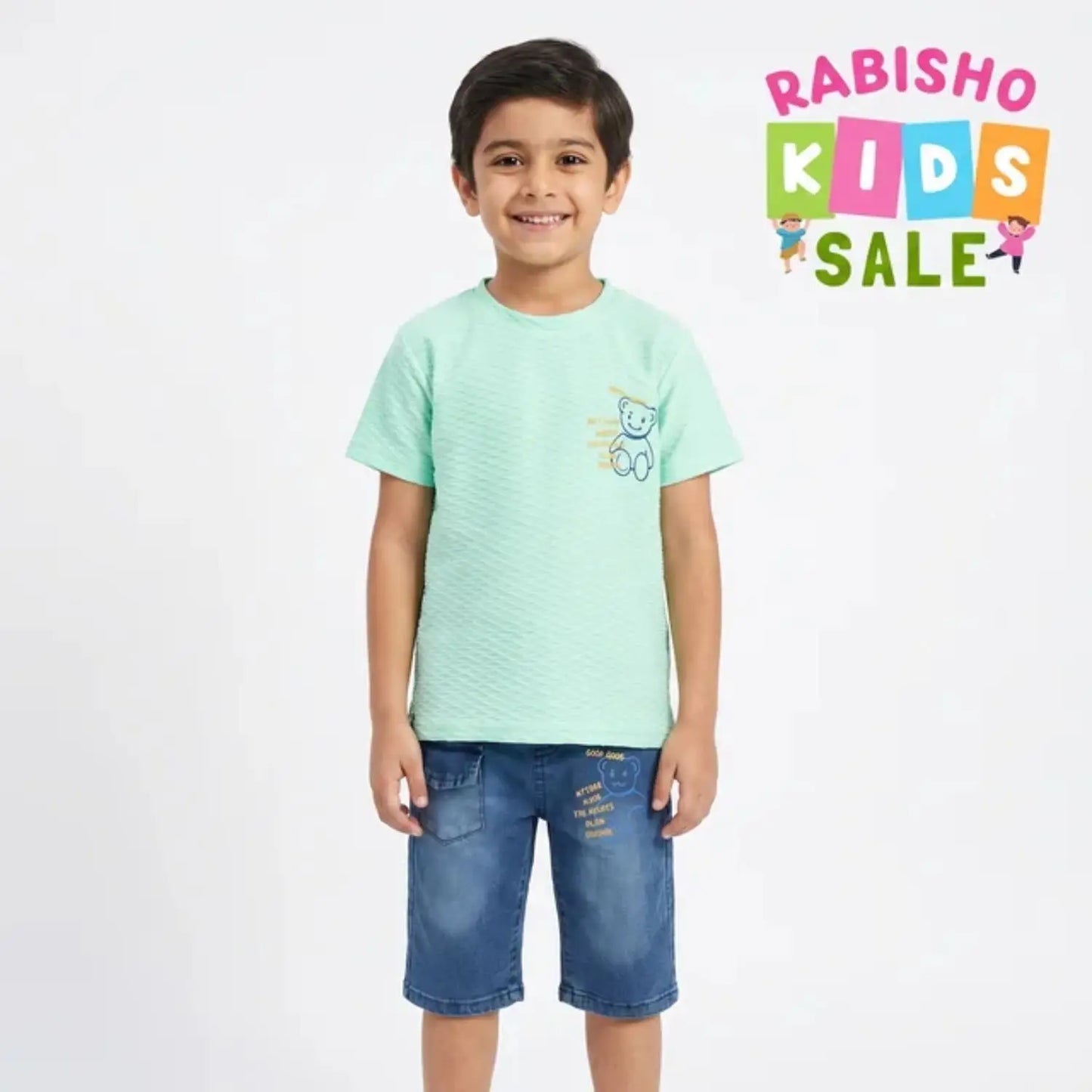 Kids T-Shirt and Shorts Set | Stylish Summer Casual Outfit for Boys