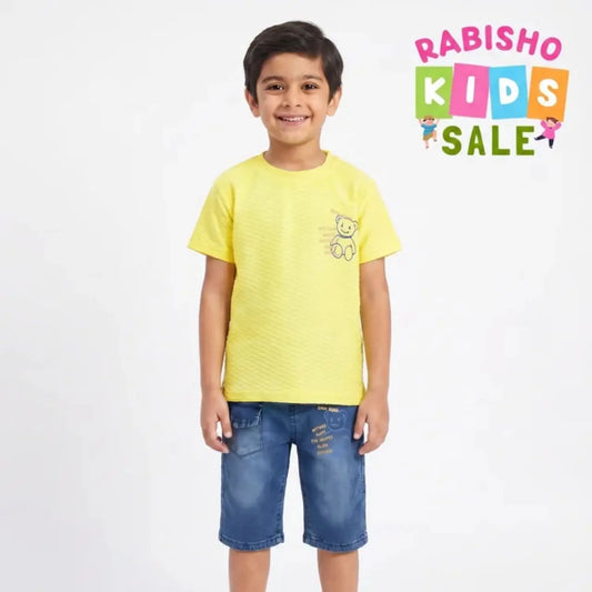 Kids T-Shirt and Shorts Set | Stylish Summer Casual Outfit for Boys